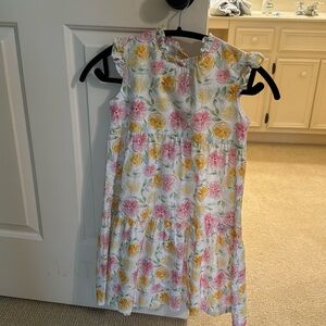 Little English bishop citrus dress size 10